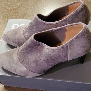 Ecco Slate Gray Alicante Suede pump